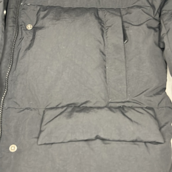 Adidas big baffle black down puffer parka coat size small - Picture 6 of 8